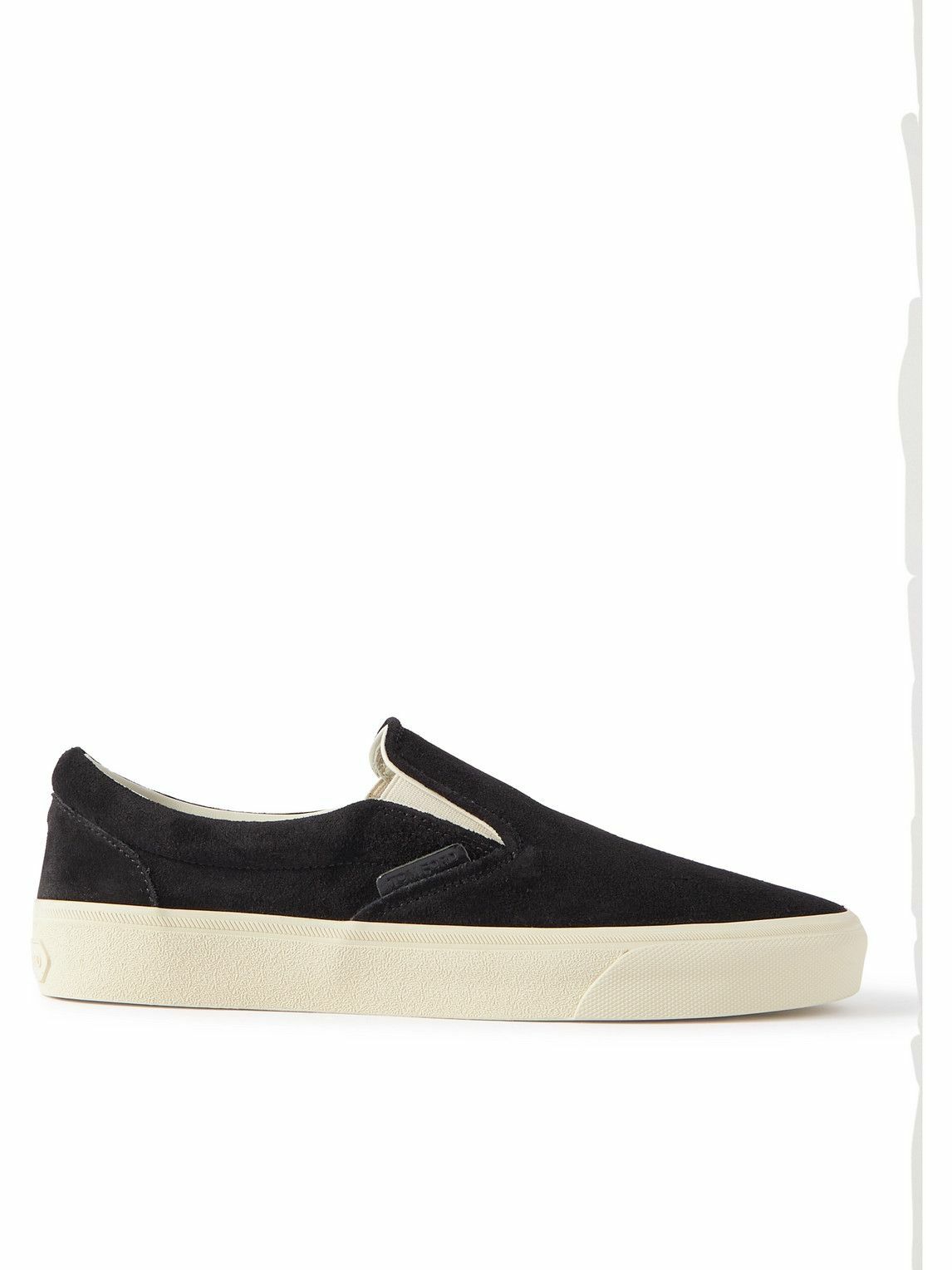 TOM FORD - Jude Suede Slip-On Sneakers - Black TOM FORD