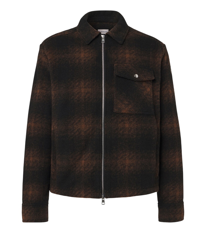Photo: Moncler Archivio checked jacket