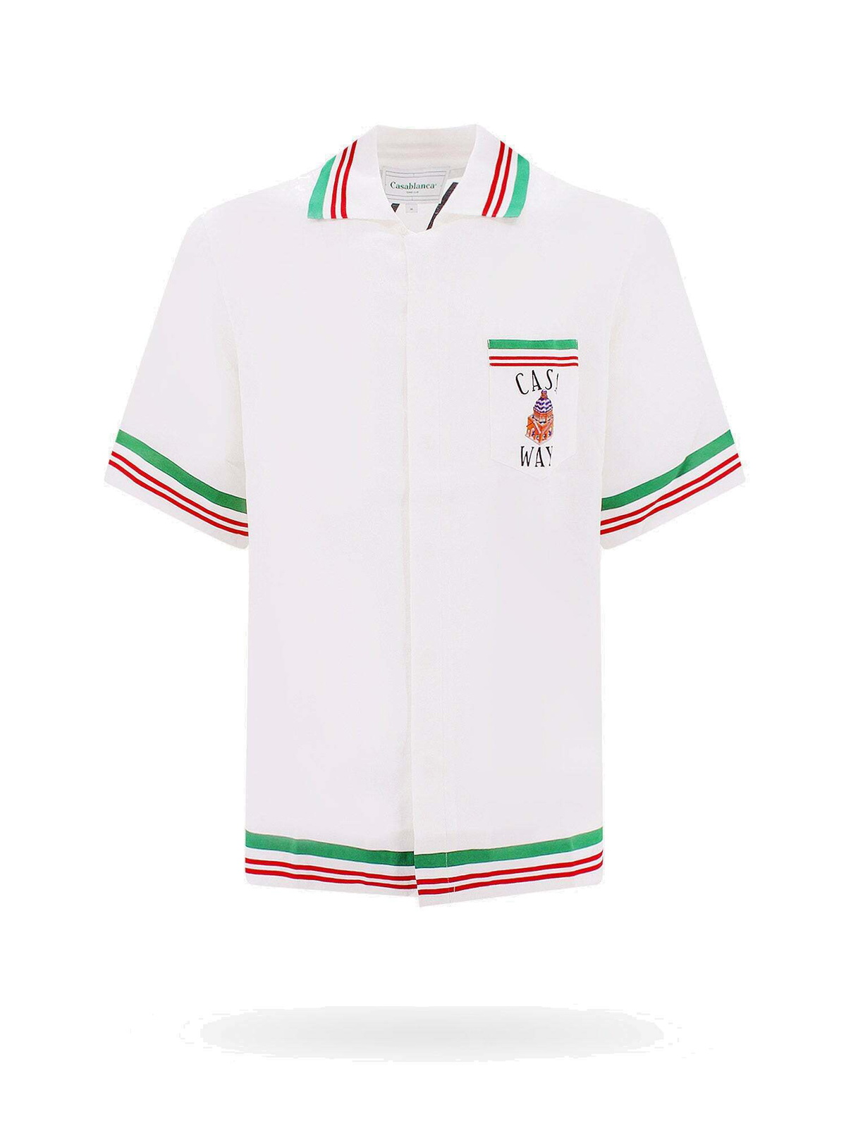 Casablanca Men's Printed Shirt Multicolor