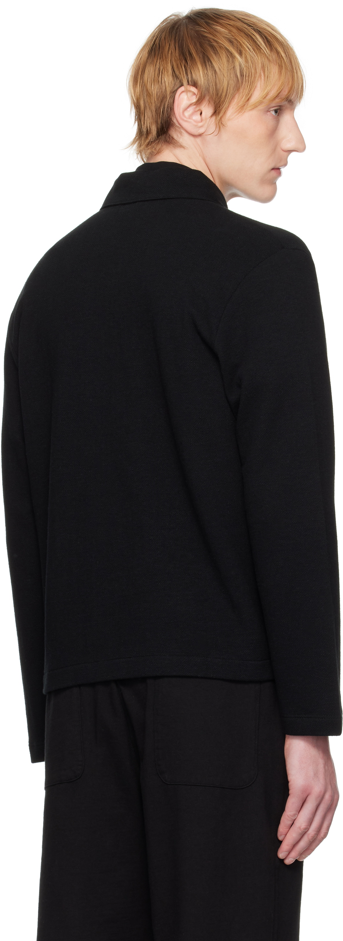 Lady White Co. Black Double Knit Jacket