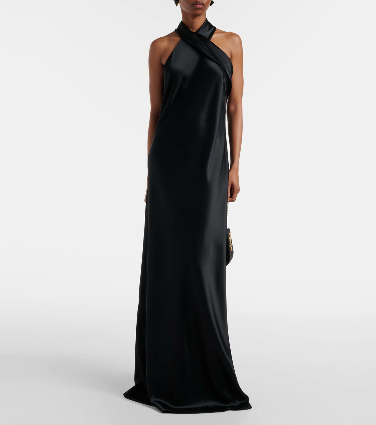 knee length dresses for ladies Cropped Sienna Dress - Chartreuse