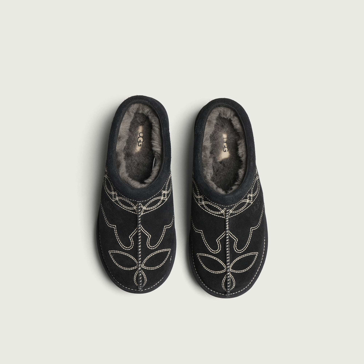 UGG Women's Tasman Western Slipper in Black