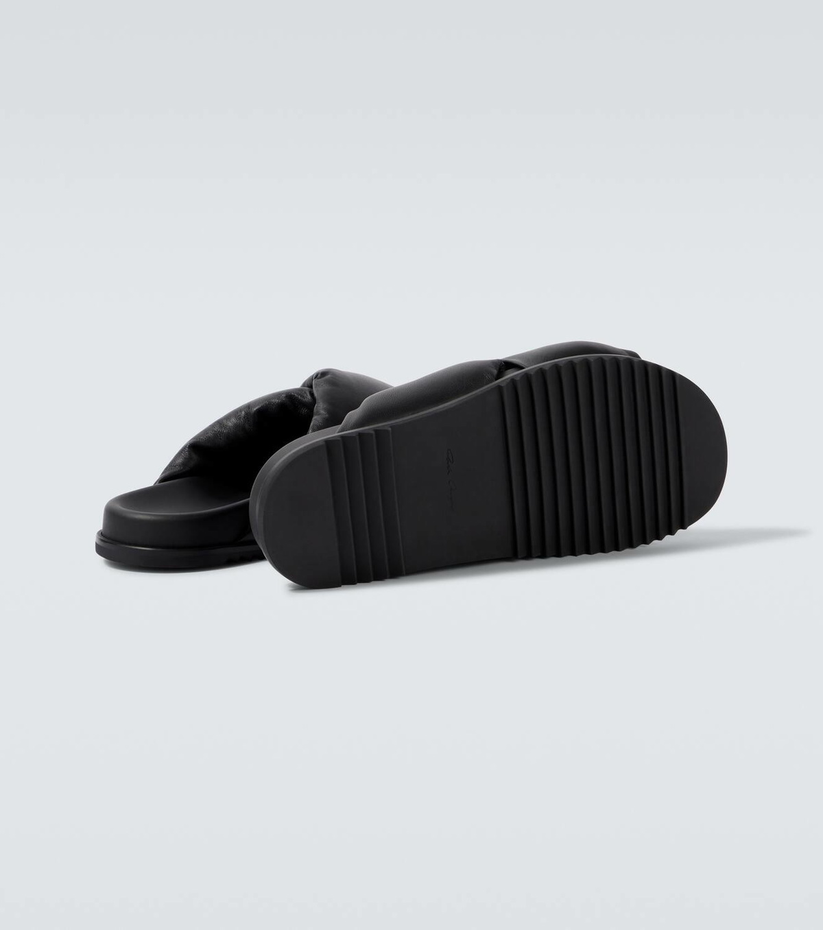 【RICK OWENS】 Donut Granola レザーサンダル ☆関税送料込み☆ Rick Owens Donut Granola leather sandals Rick Owens