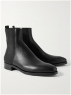 The Row - Leather Chelsea Boots - Black