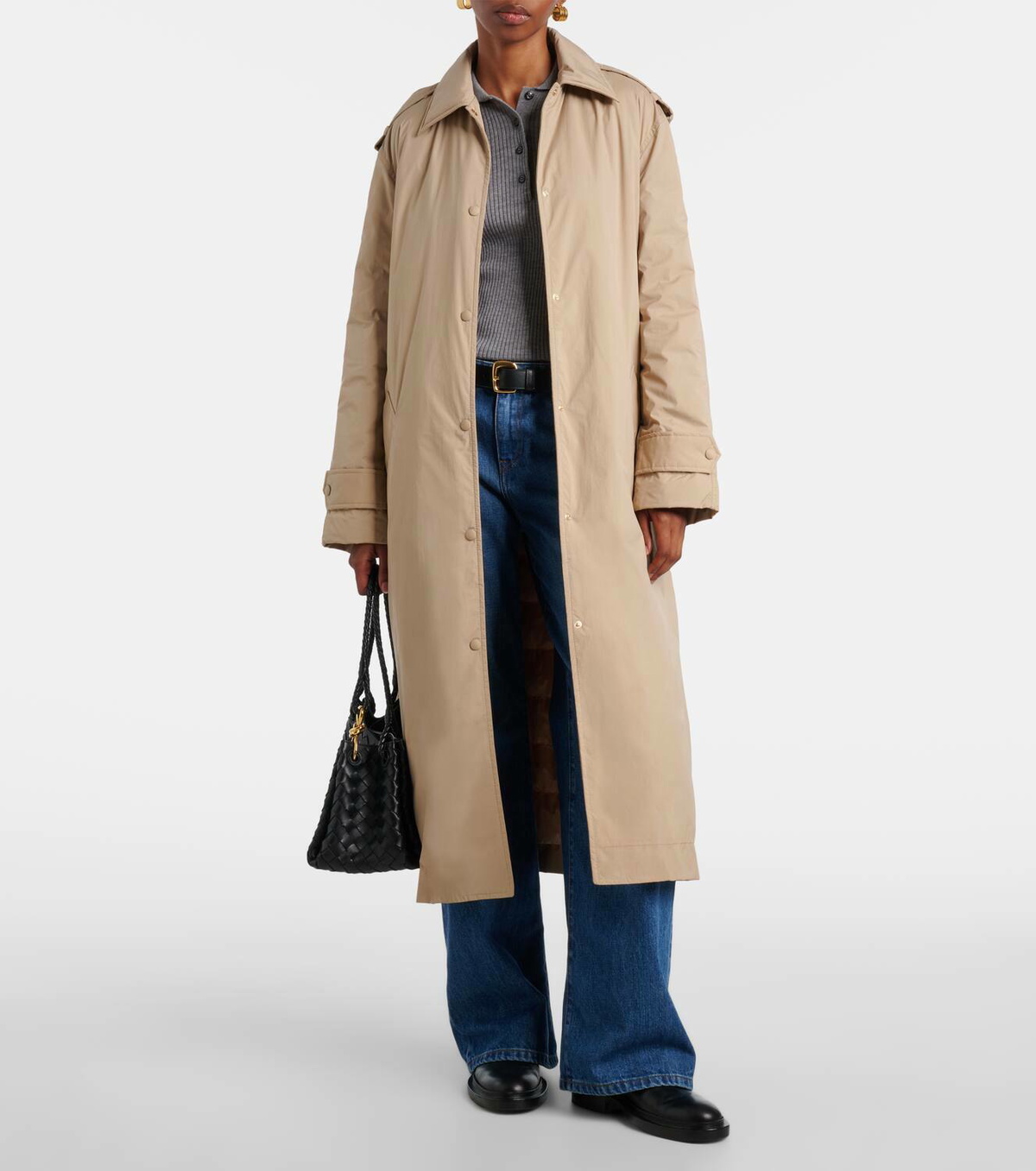 【関税&送料込み】Moncler Yevre Down Trench Coat Moncler Yevre down trench coat Moncler