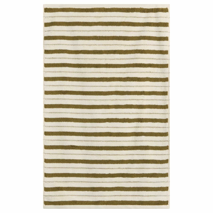 Photo: Baina Echo Bath Mat in Caper/Chalk 
