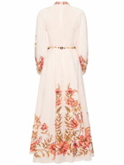 ZIMMERMANN - Vacay Billow Printed Linen Long Dress