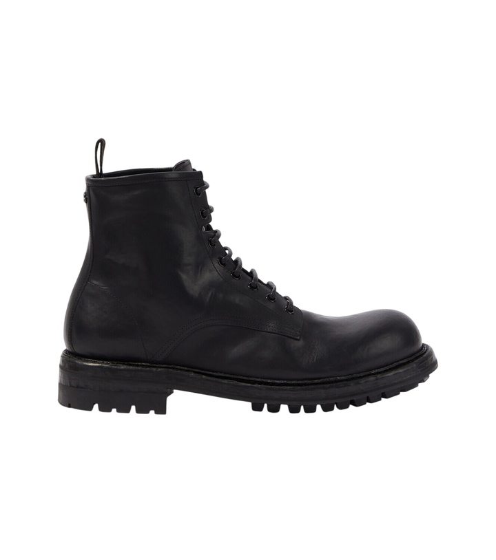 Photo: Dolce&Gabbana Leather lace-up boots
