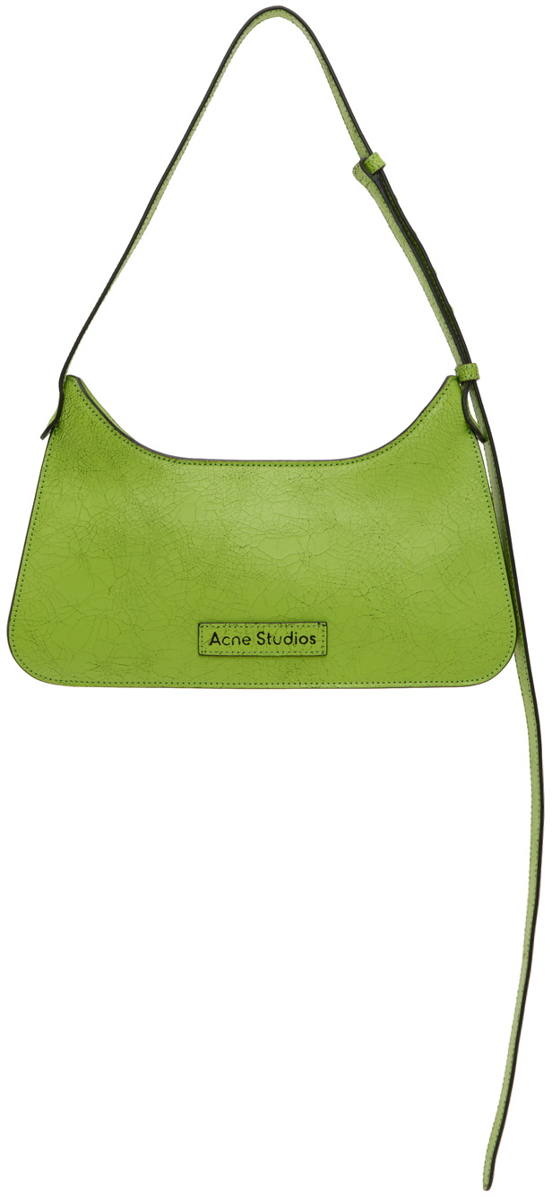 Acne Studios Green Mini Platt Shoulder Bag Acne Studios