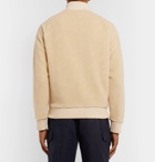 Mr P. - Fleece Zip-Up Sweater - Men - Ecru