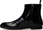 Jil Sander Black Ankle Boots