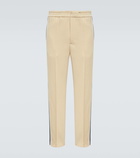 Ami Paris Straight virgin wool pants