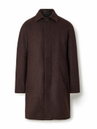 Sunspel - Harris Wool-Tweed Car Coat - Brown