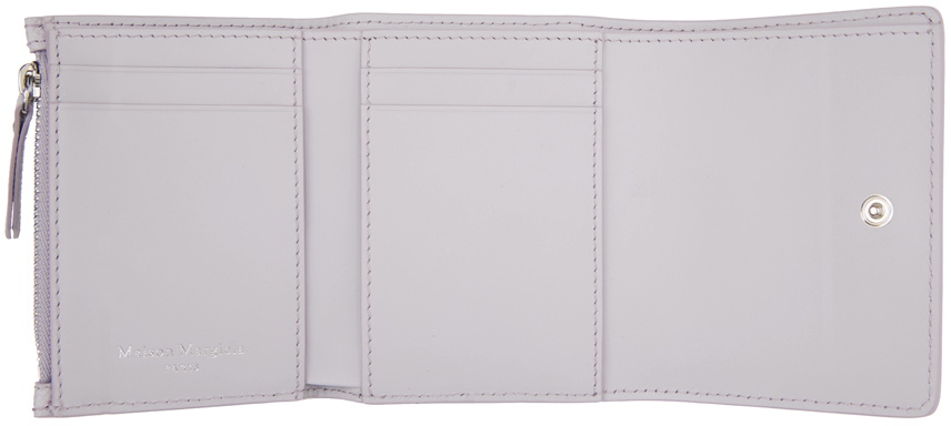 Maison Margiela Purple Four Stitches Wallet Maison Margiela