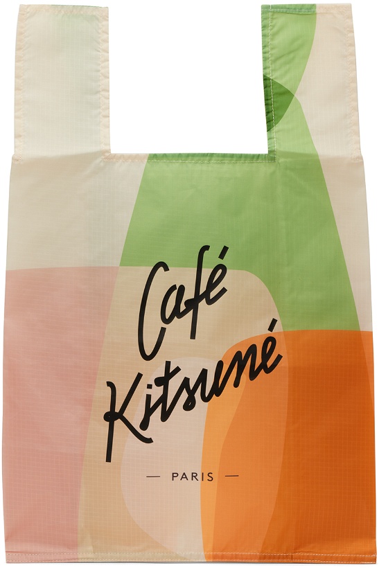 Photo: Maison Kitsuné Multicolor 'Cafe' Tote