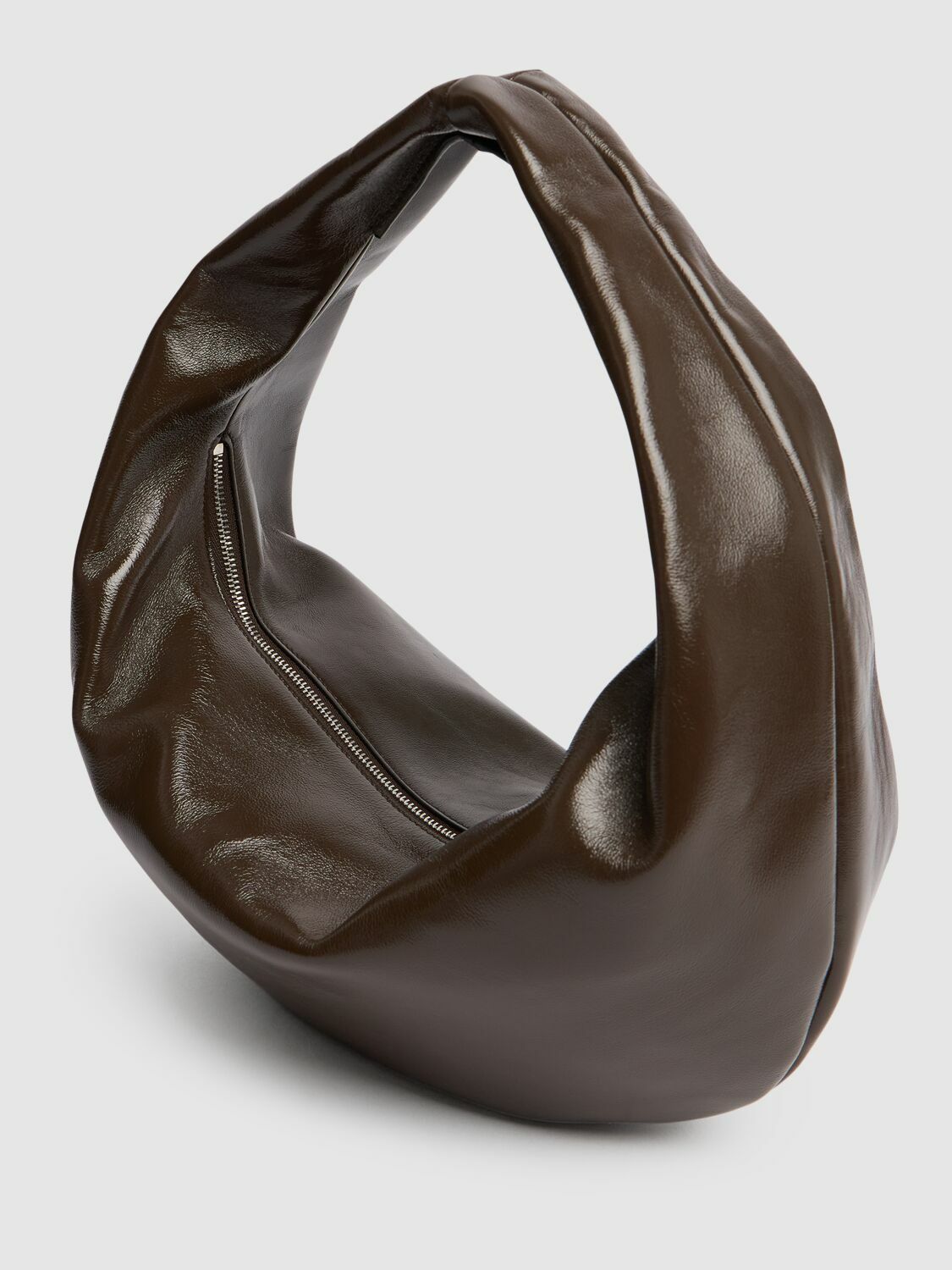 KHAITE Medium Olivia Leather Hobo Bag Khaite