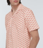 Orlebar Brown - Marne printed cotton-blend corduroy shirt