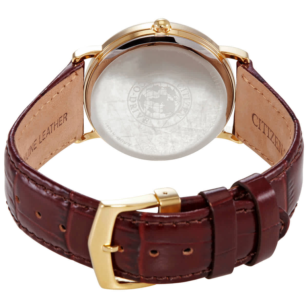 Citizen Eco-Drive Champagne Dial Ladies Watch BM8242-08P