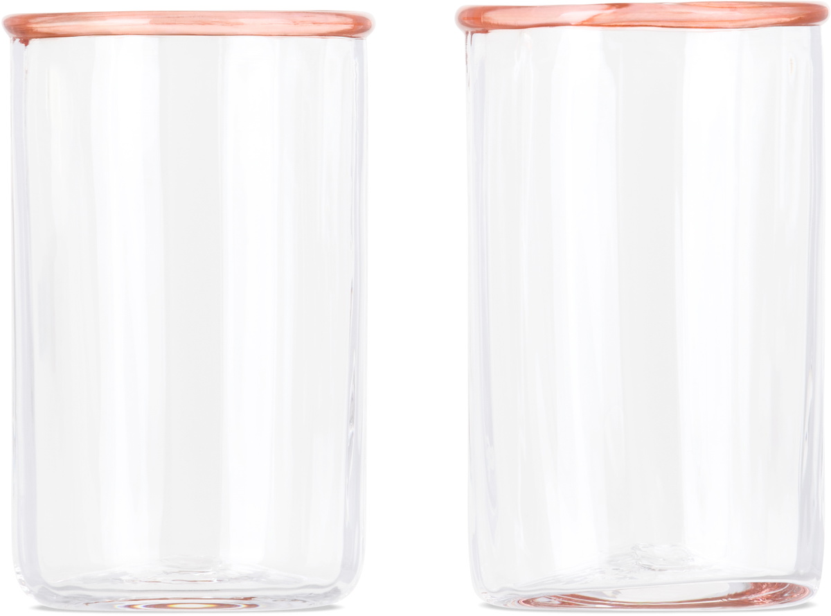 Akua Objects Pink Small Peter Glass Set