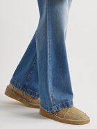 Acne Studios - Patchwork Suede Boots - Neutrals