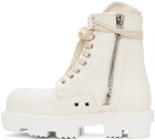 Rick Owens Drkshdw Off-White Megatooth Army Boots