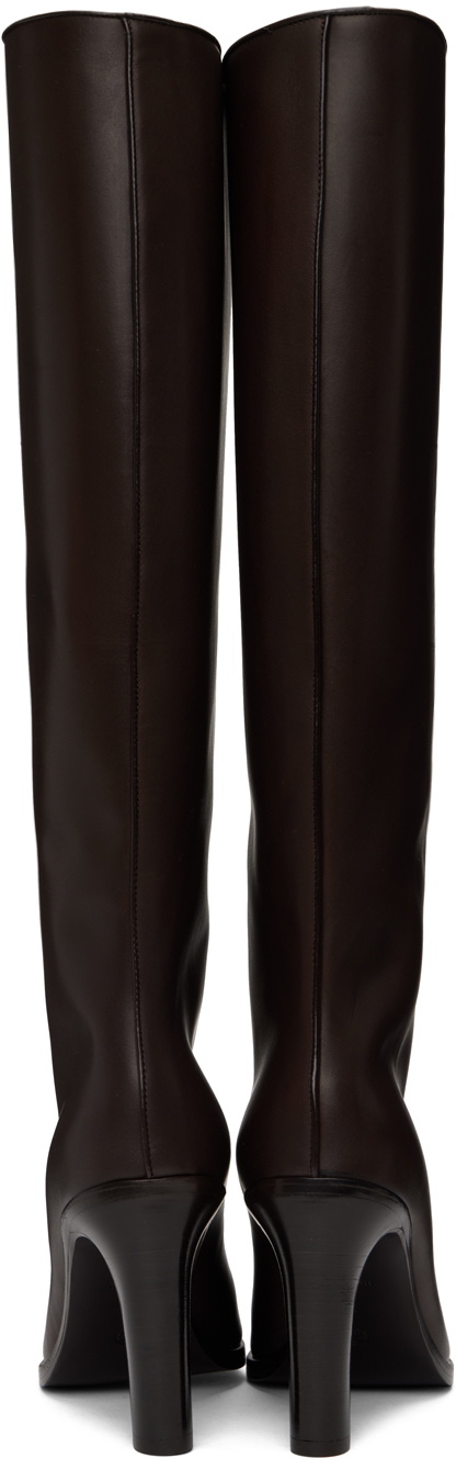 The Row Brown Wide Shaft Boots