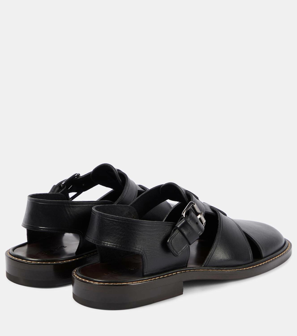 Lemaire Fisherman leather sandals Lemaire