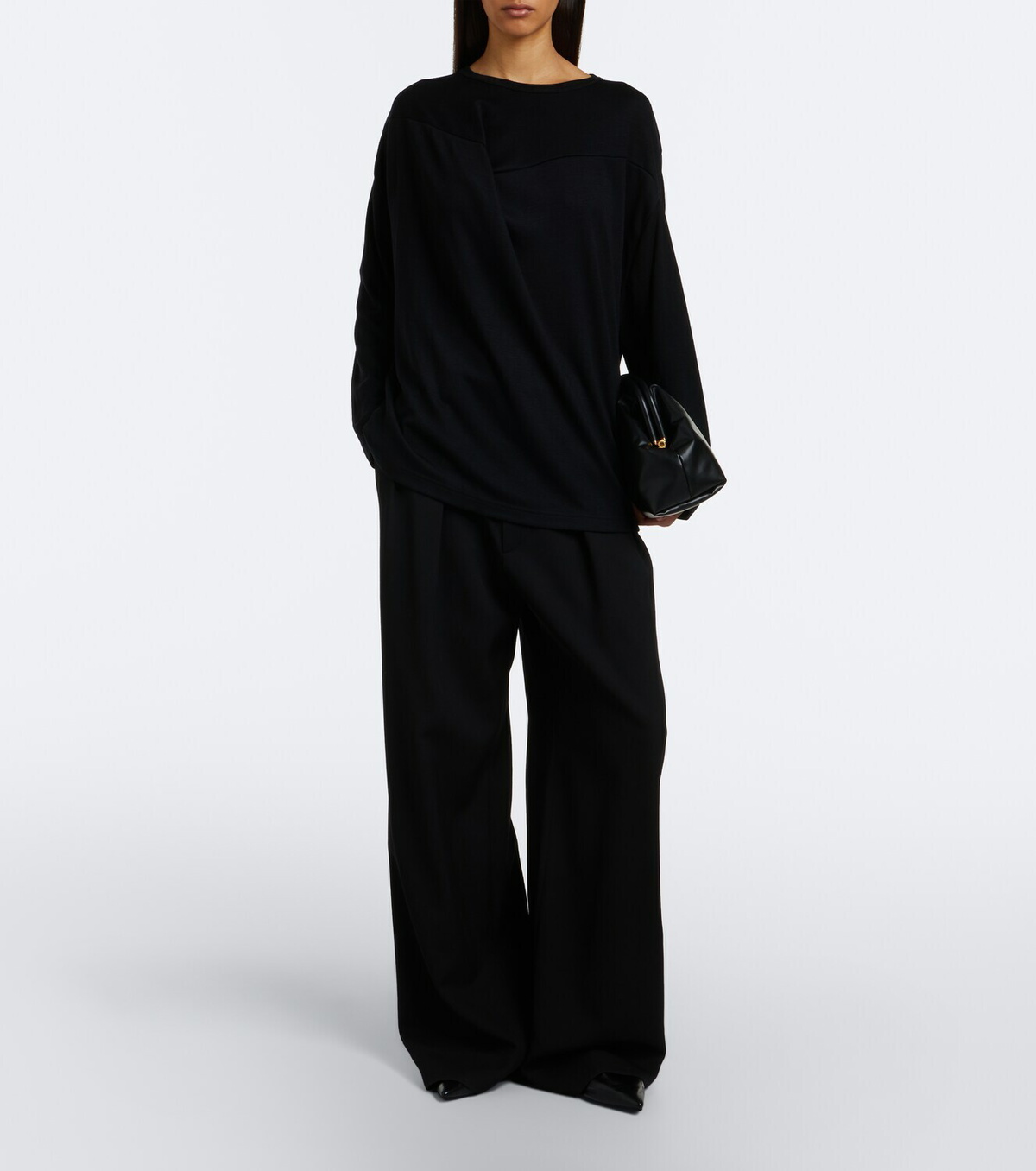 Junya Watanabe Draped wool top