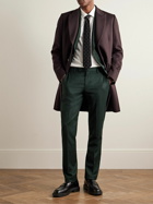 Paul Smith - Slim-Fit Wool and Cashmere-Blend Flannel Suit Trousers - Green