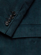 Brioni - Virgilio Unstructured Cotton and Cashmere-Blend Corduroy Blazer - Blue