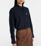 Veronica Beard Wilfred technical taffeta shirt