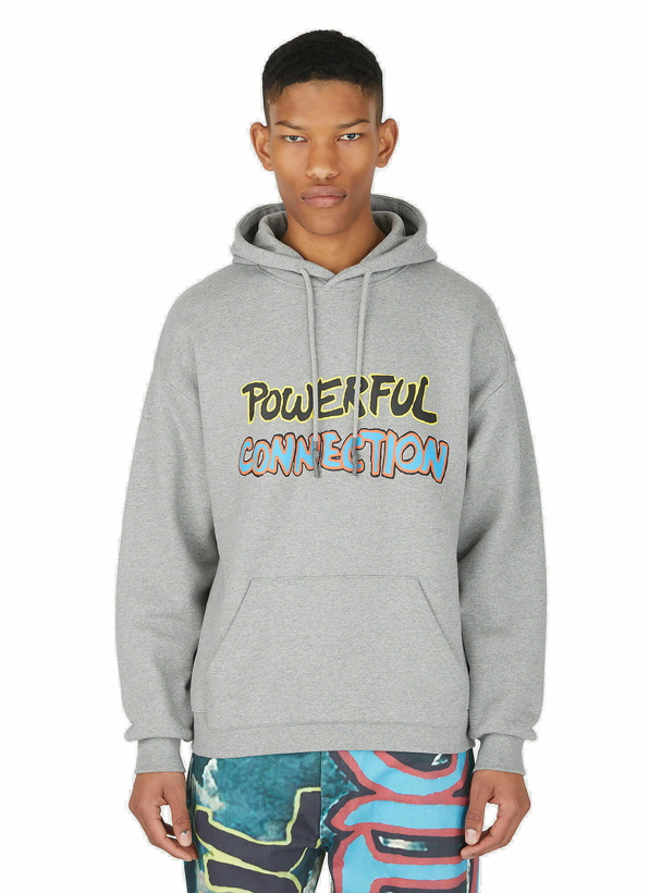 Photo: Powerful Connection Hooded Sweatshirt in Grey