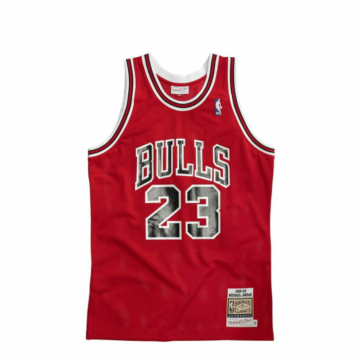 Photo: Mitchell & Ness Nba Authentic Jersey Chicago Bulls 1988 89 Michael Jordan #23 Red - Mens - Jerseys