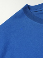 Carhartt WIP - Chase Logo-Embroidered Cotton-Jersey T-Shirt - Blue