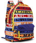 Marc Jacobs Kids Multicolor Logo Backpack