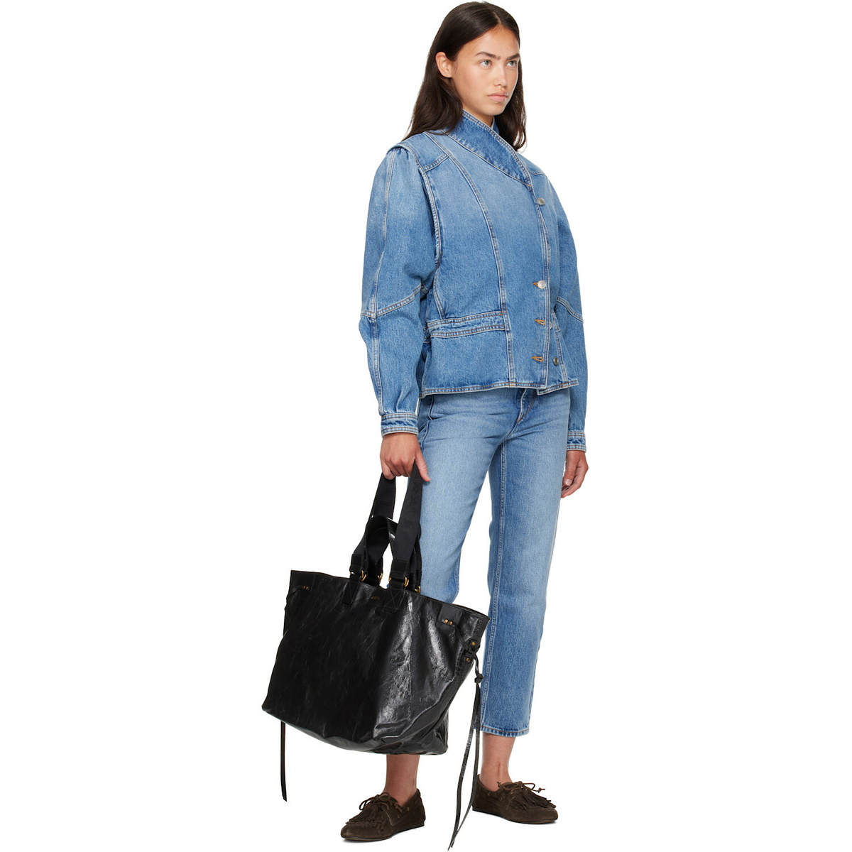 Isabel Marant Black Wardy Tote