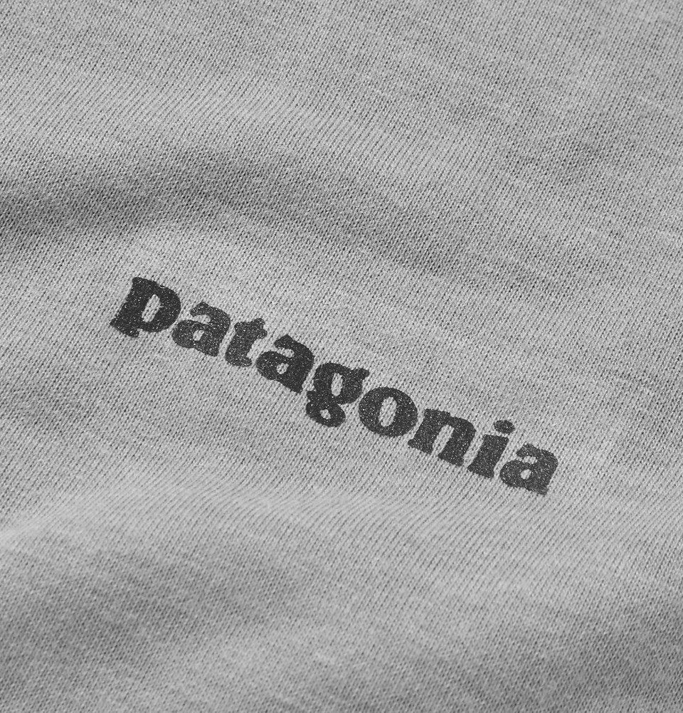 Patagonia Nine Trails Melange Jersey T Shirt Men Gray Patagonia