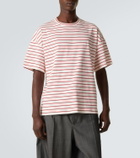 Plan C Striped cotton T-shirt
