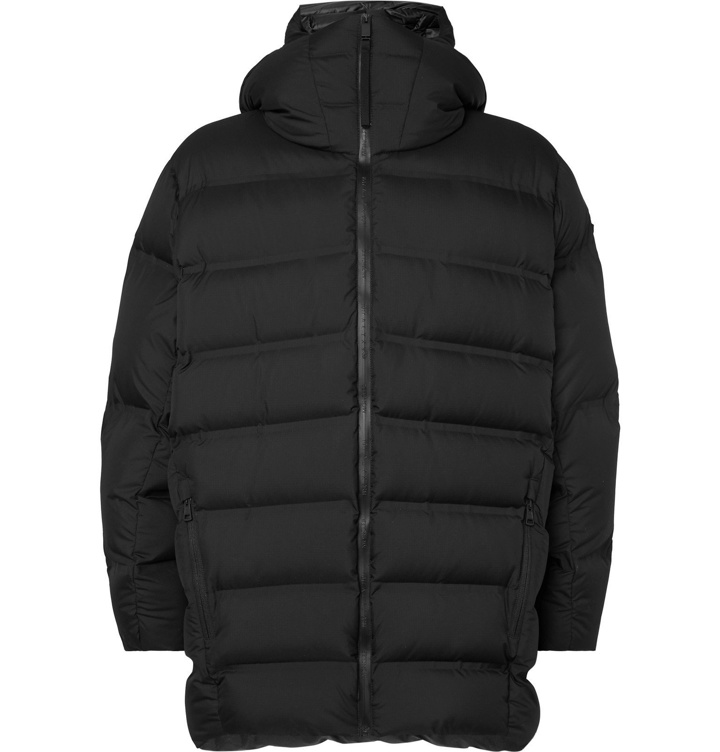 Photo: Moncler Genius - 6 Moncler 1017 Alyx 9SM Zenit Quilted Shell Hooded Down Coat - Black