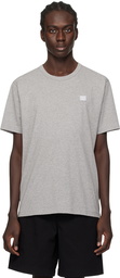 Acne Studios Gray Embroidered T-Shirt