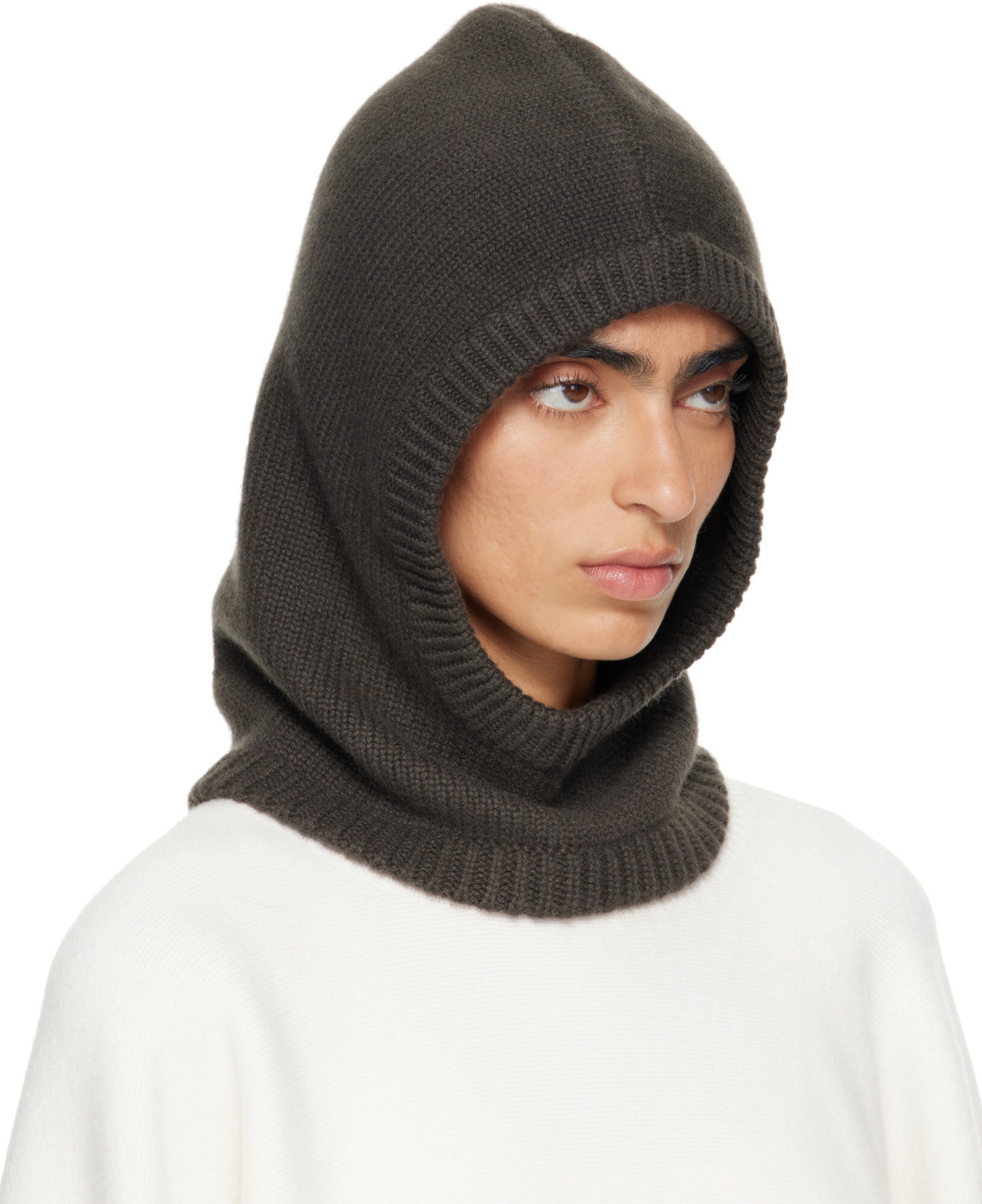 LISA YANG Khaki Astri Balaclava