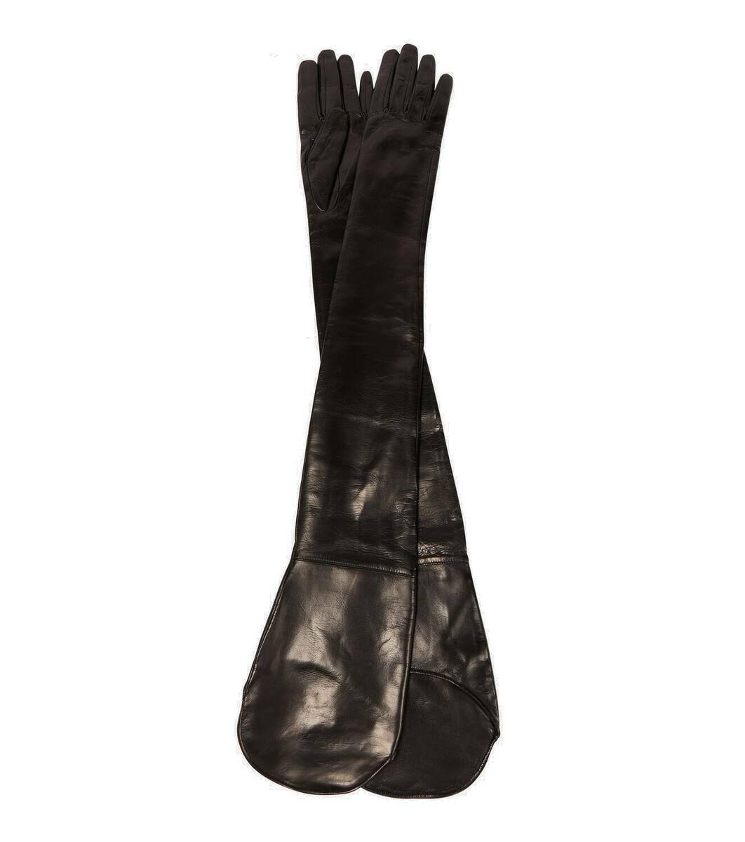 Jil Sander - Leather gloves Jil Sander