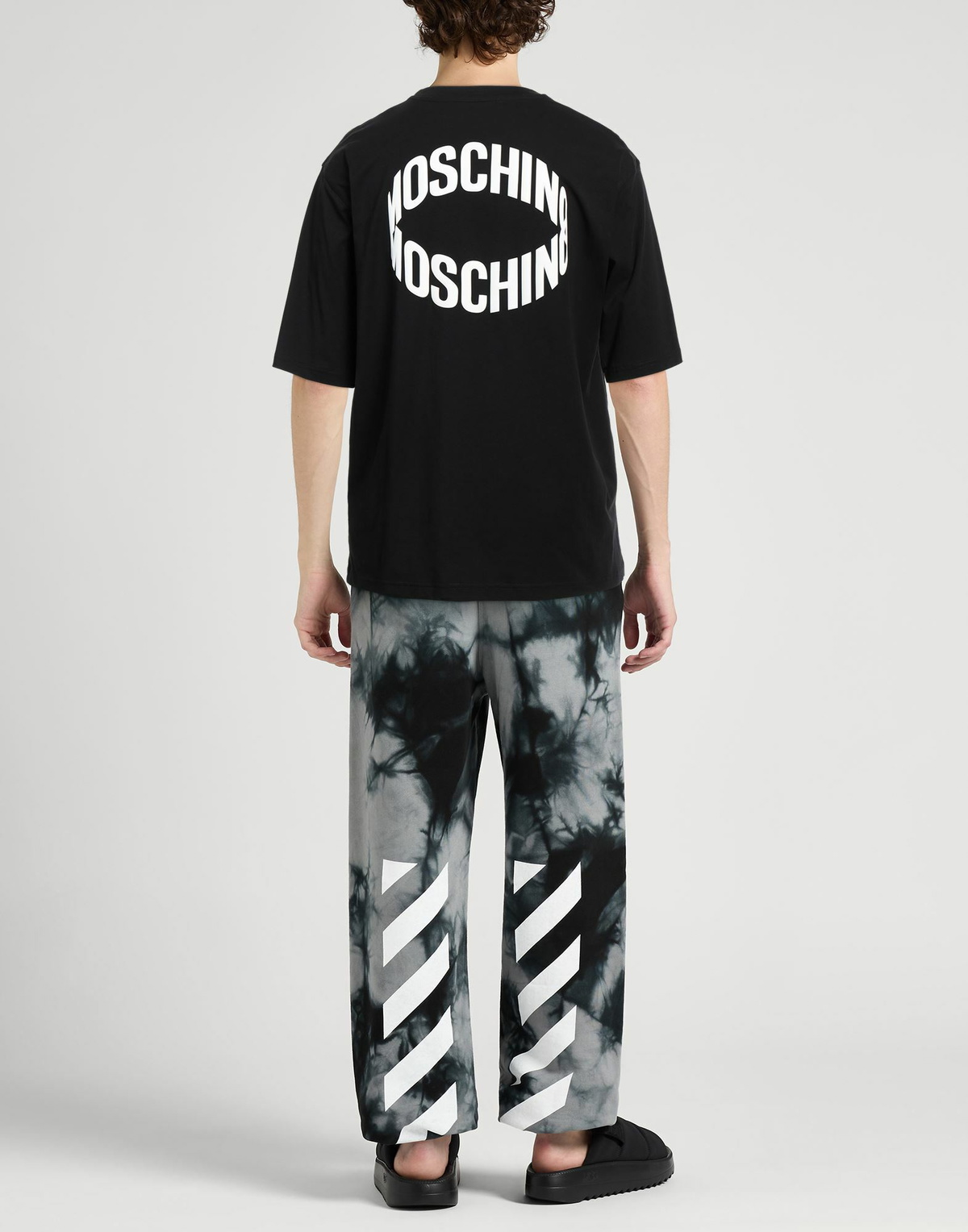 Moschino Mens T-shirt in Black