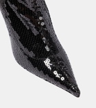 Alexandre Vauthier Elixir sequined over-the-knee boots