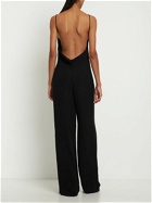 VALENTINO - Silk Cady Couture Open Back Jumpsuit