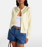 Dôen Olympe Fair Isle wool-blend cardigan