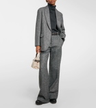 Brunello Cucinelli Chevron wool-blend blazer