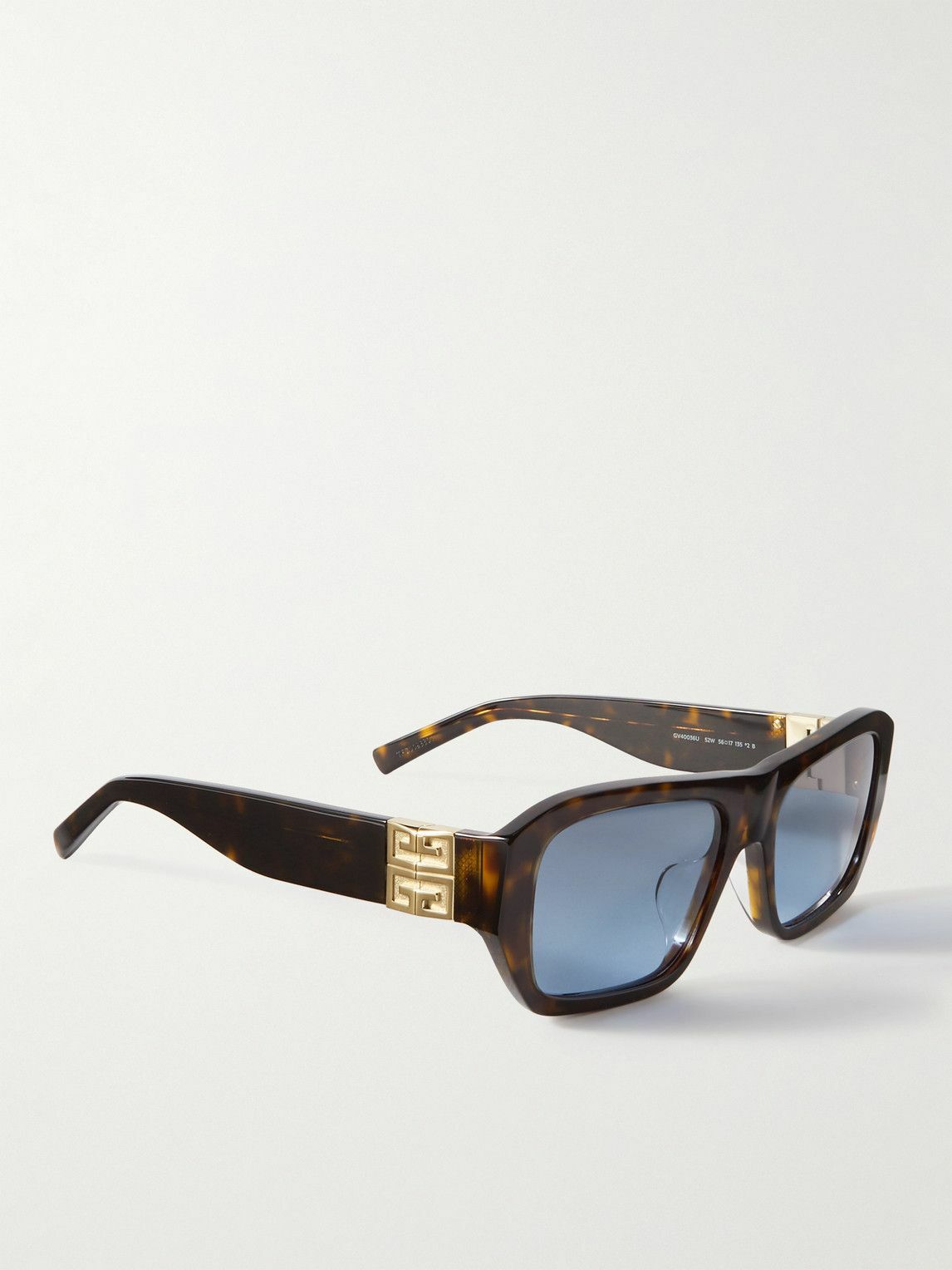 Givenchy - 4G Sun Square-Frame Tortoiseshell Acetate  display picture 3