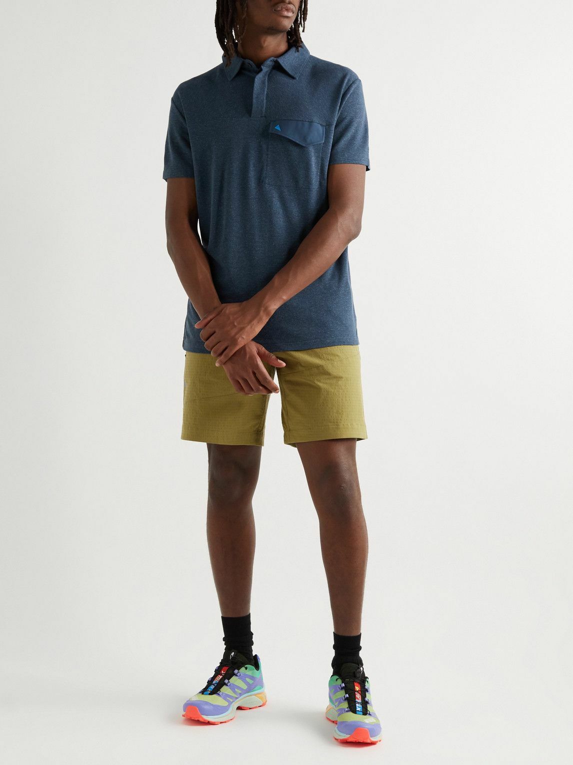 Klättermusen - Ivalde Straight-Leg Belted Cotton-Blend