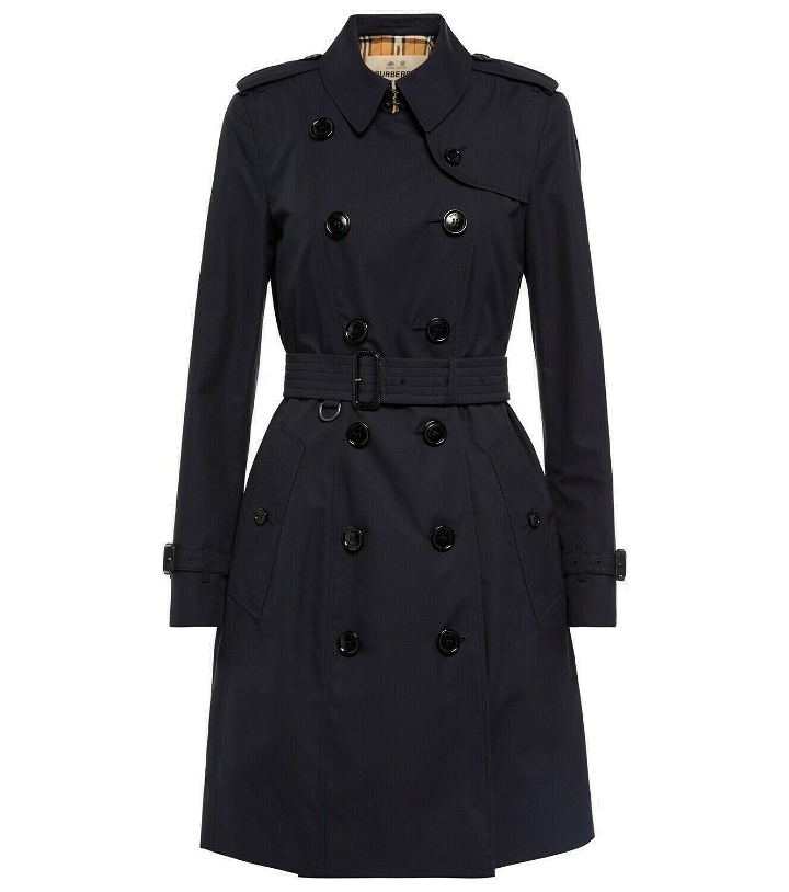 Photo: Burberry Chelsea Vintage Check gabardine trench coat